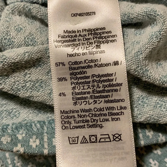 MADEWELL NWOT Jacquard Peekaboo Back Crop Tank in Faded Shale - Picture 6 of 8